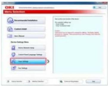 OKI MB562dnw - Registrieren einer E-Mail Adresse - 6