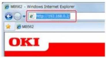 OKI MB562dnw - Hinweis - 1