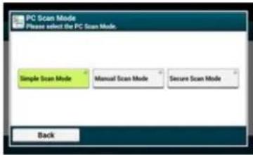 OKI MB562dnw - Auswahl eines Remote-Scan-Modus - 1