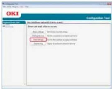 OKI MB562dnw - Filtereinstellungen - 1