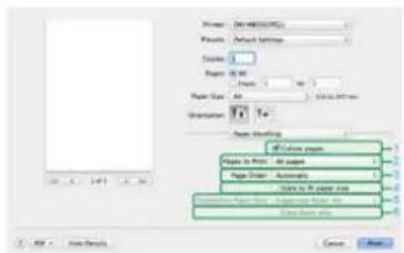 OKI MB562dnw - Registerkarte [Job Options] - 3