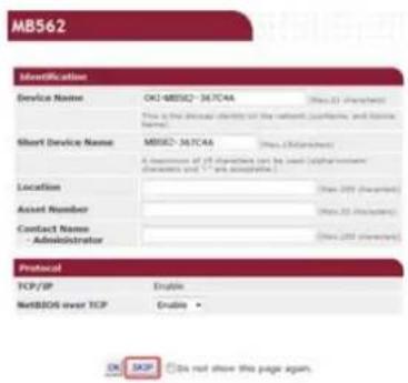 OKI MB562dnw - Memo - 3