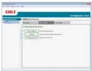 OKI MB562dnw - Registerkarte [Geräteeinstellung] - 1