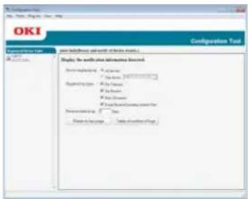 OKI MB562dnw - Wählen Sie [Anzeigeprotokoll]. - 1