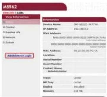 OKI MB562dnw - Memo - 2