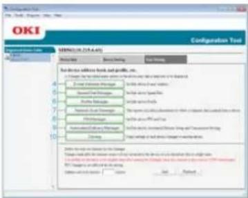 OKI MB562dnw - Registerkarte [Benutzereinstellung] - 1