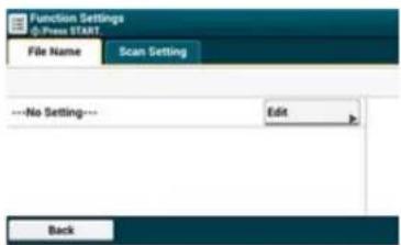 OKI MB562dnw - [Funktionseinstellungen] > Registerkarte [Dateiname] - 1