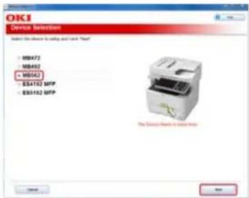 OKI MB562dnw - Registrieren einer E-Mail Adresse - 4