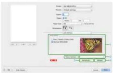 OKI MB562dnw - Registerkarte [Job Options] - 6