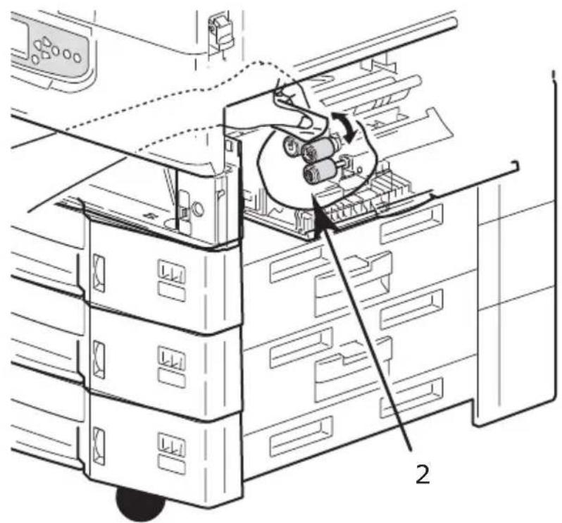 OKI C9800 - CLEANING THE LED HEADS - 7