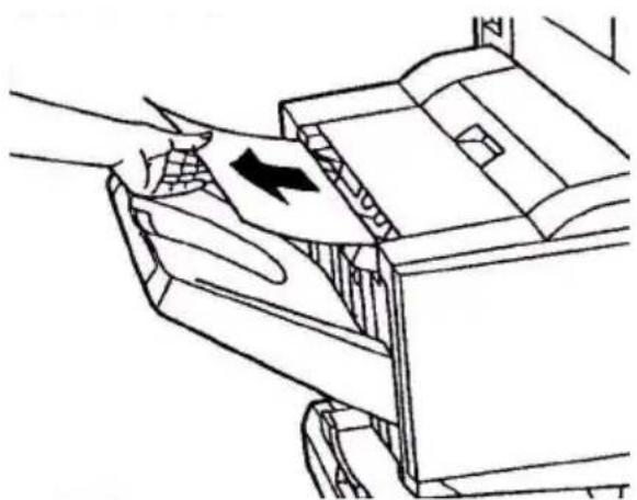OKI C9800 - CHECK FINISHER, STAPLE JAM - 3