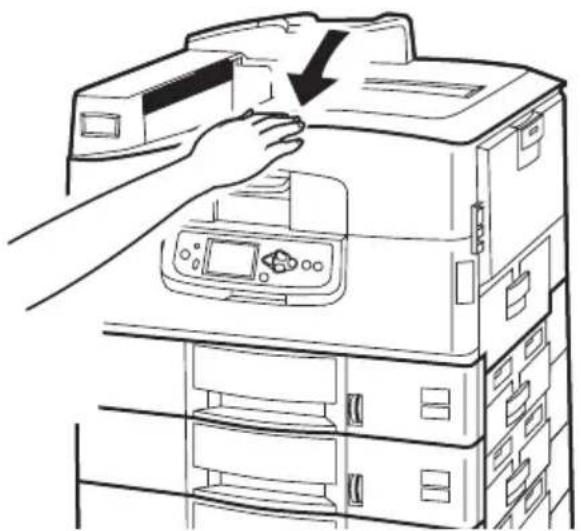 OKI C9800 - CLEANING THE LED HEADS - 3