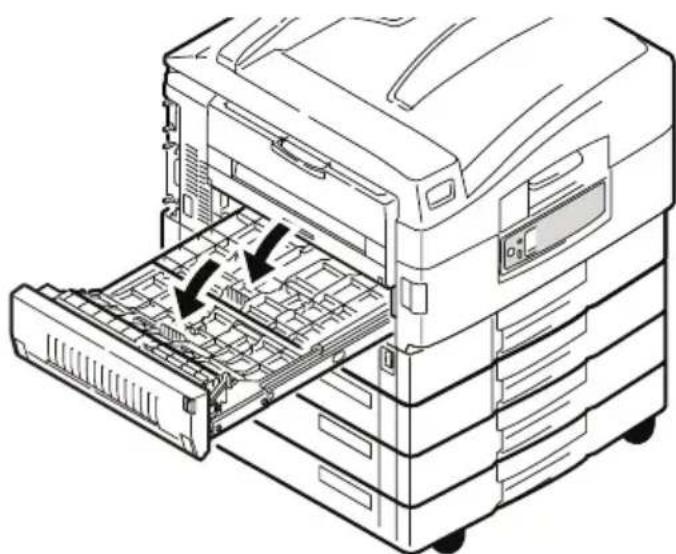 OKI C9800 - CHECK DUPLEX UNIT, PAPER JAM - 8