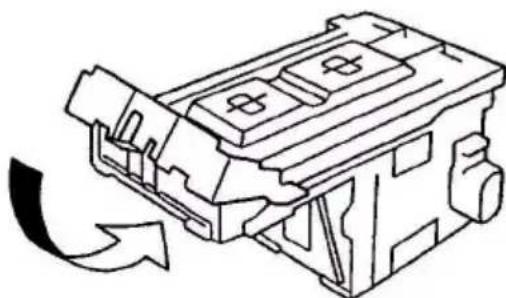 OKI C9800 - CHECK FINISHER, STAPLE JAM - 9