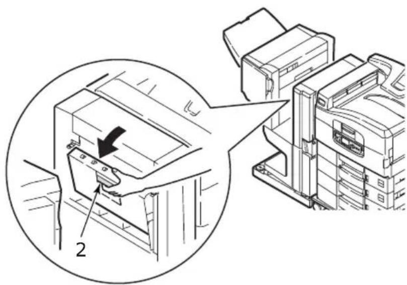 OKI C9800 - CHECK INVERTER, PAPER JAM - 2