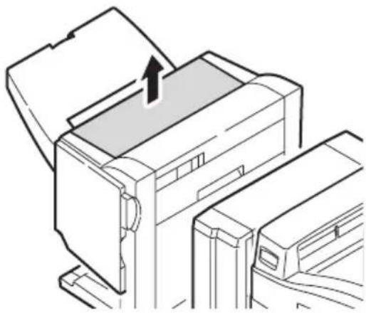 OKI C9800 - 591, 592, 593, 599/643, 645 (PAPER JAM AROUND FINISHER) - 3