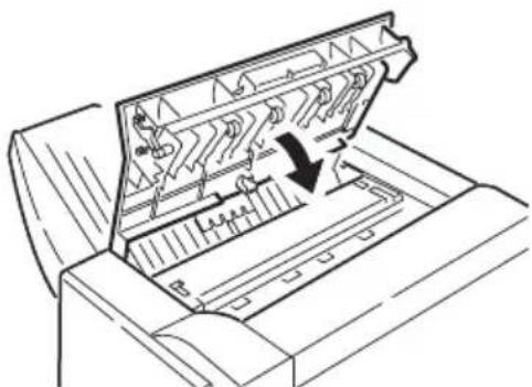 OKI C9800 - 591, 592, 593, 599/643, 645 (PAPER JAM AROUND FINISHER) - 5