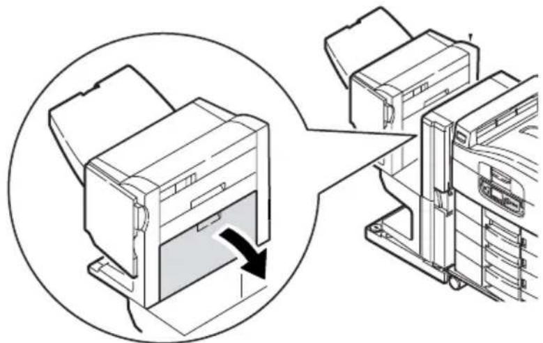OKI C9800 - 594, 597, 598/ 644, 646 (PAPER JAM IN FINISHER) - 6
