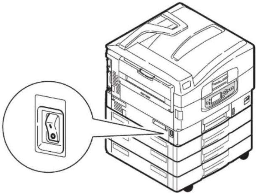 OKI C9800 - CLEANING THE PRINTER CASING - 1