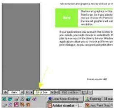 OKI C9800 - PRINTING PAGES - 2