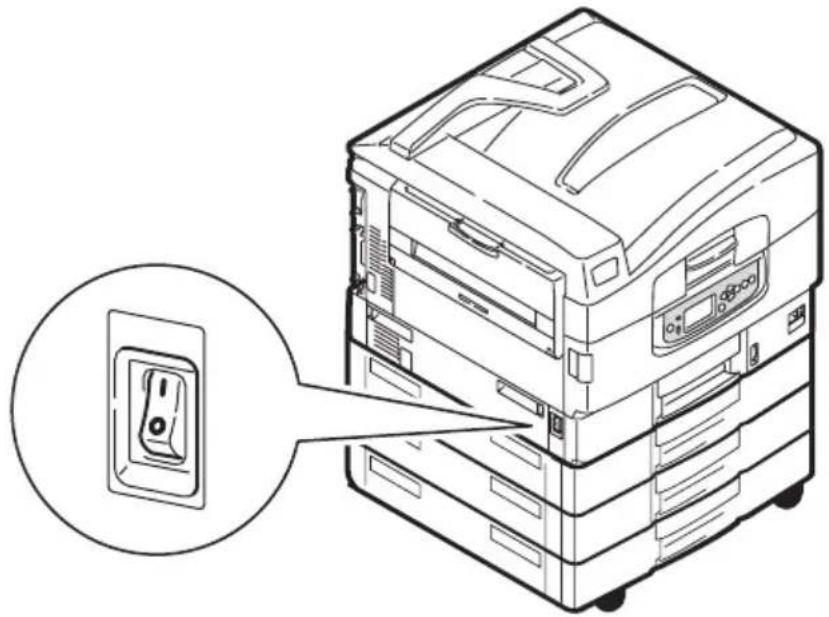 OKI C9800 - CLEANING THE PRINTER CASING - 3