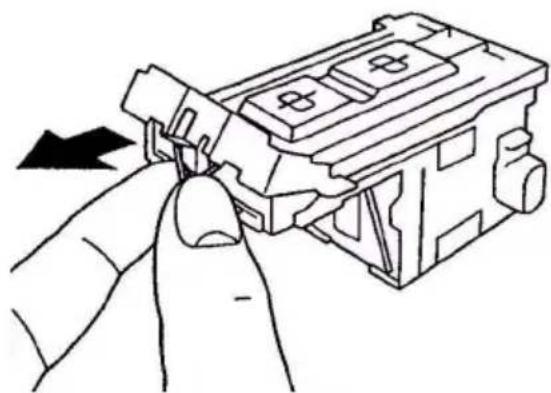OKI C9800 - CHECK FINISHER, STAPLE JAM - 8