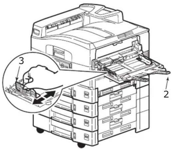 OKI C9800 - USING THE MP TRAY - 2