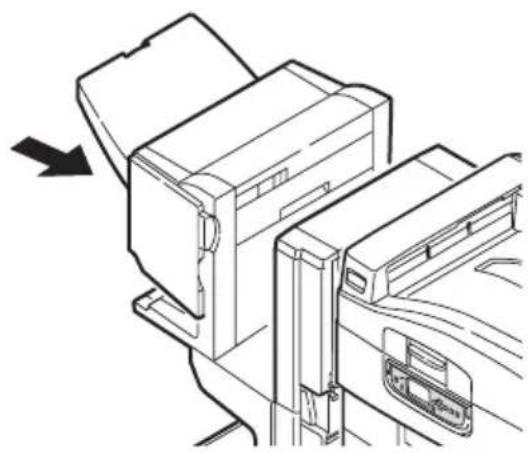 OKI C9800 - (PAPER JAM IN FINISHER/PUNCH UNIT) - 6