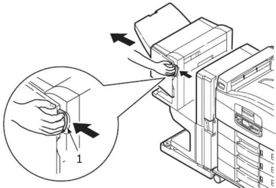 OKI C9800 - CHECK INVERTER, PAPER JAM - 1