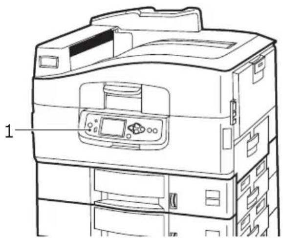 OKI C9800 - TURNING OFF - 1