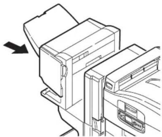 OKI C9800 - 591, 592, 593, 599/643, 645 (PAPER JAM AROUND FINISHER) - 6