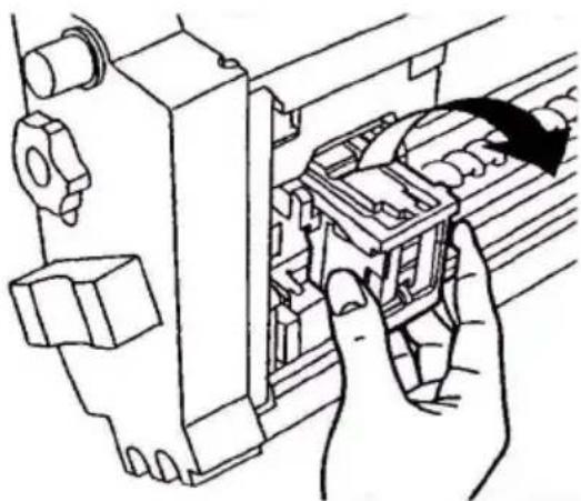 OKI C9800 - CHECK FINISHER, STAPLE JAM - 6