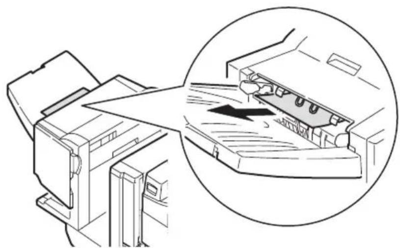 OKI C9800 - 591, 592, 593, 599/643, 645 (PAPER JAM AROUND FINISHER) - 1