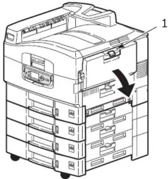 OKI C9800 - USING THE MP TRAY - 1
