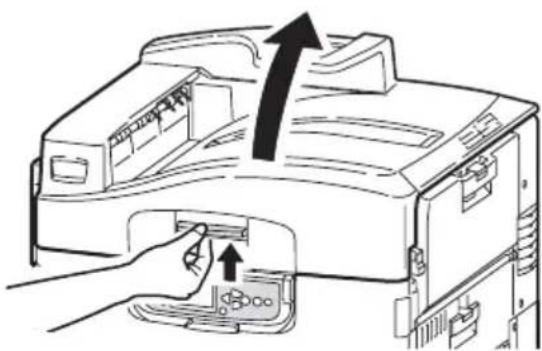 OKI C9800 - CLEANING THE LED HEADS - 1
