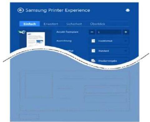 SAMSUNG Xpress C43xW - Samsung Printer Experience verwenden - 1