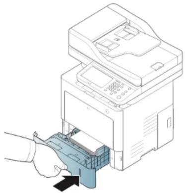 SAMSUNG ProXpress SL-M4080 - Einlegen von Papier in das Papierfach - 1