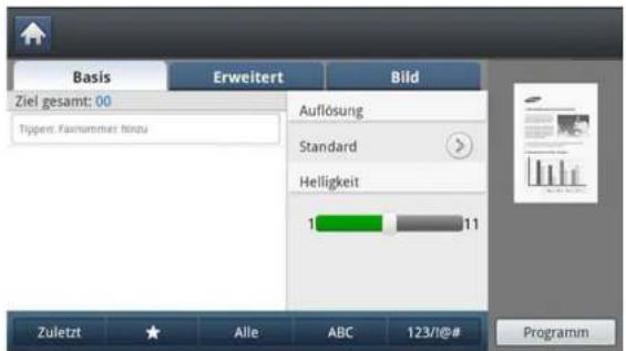 SAMSUNG ProXpress SL-M4080 - Registerkarte Basis - 1