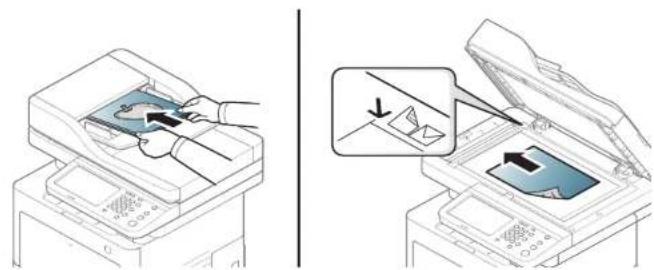 SAMSUNG ProXpress SL-M4080 - Standardvorgehensweise zum Kopieren - 2