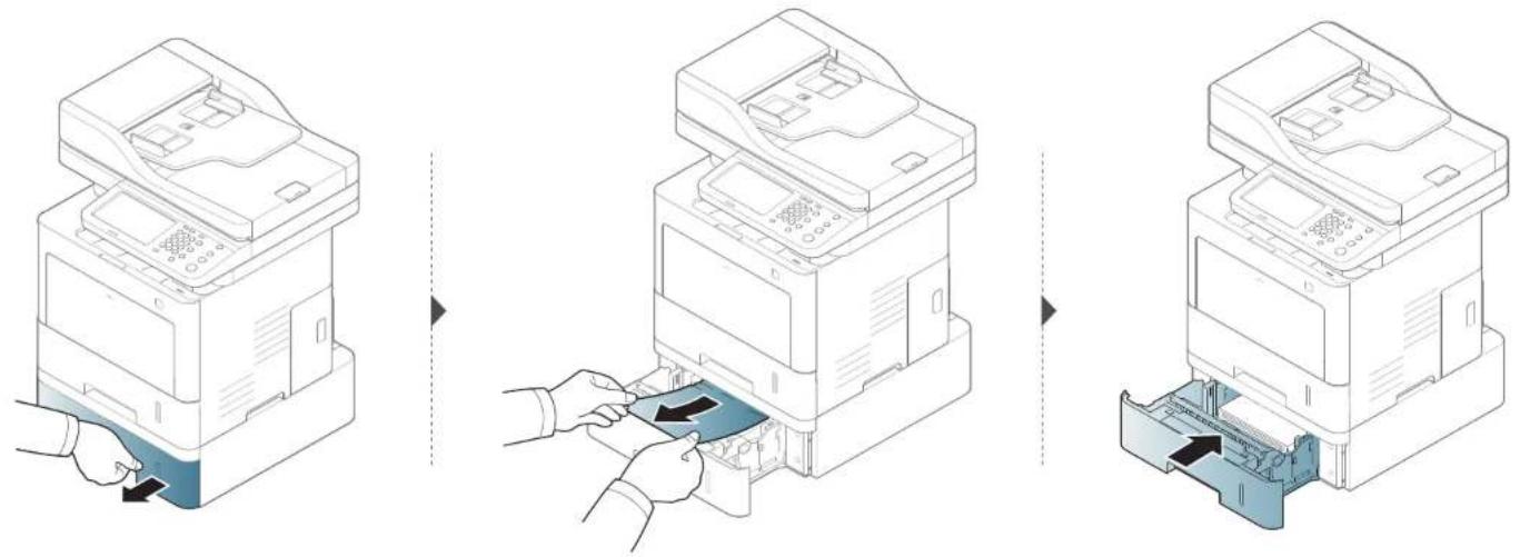 SAMSUNG ProXpress SL-M4080 - In optionalen Fächern - 2