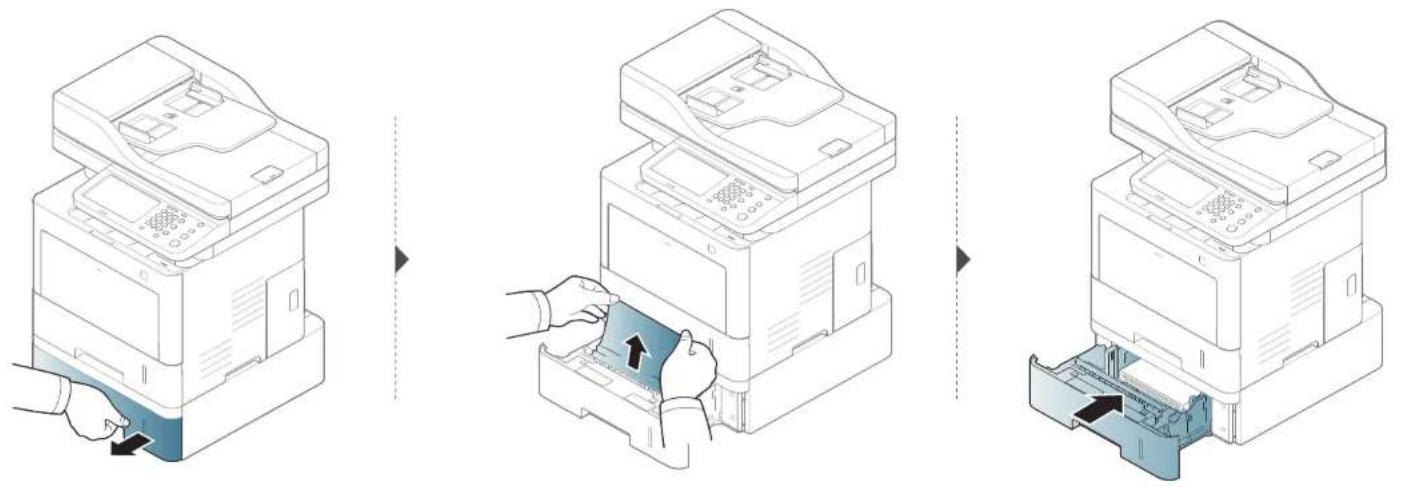 SAMSUNG ProXpress SL-M4080 - Beseitigen von Papierstaus - 1