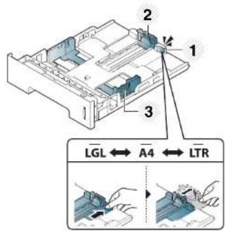 SAMSUNG ProXpress SL-M4020 - Papierfach-Übersicht - 2