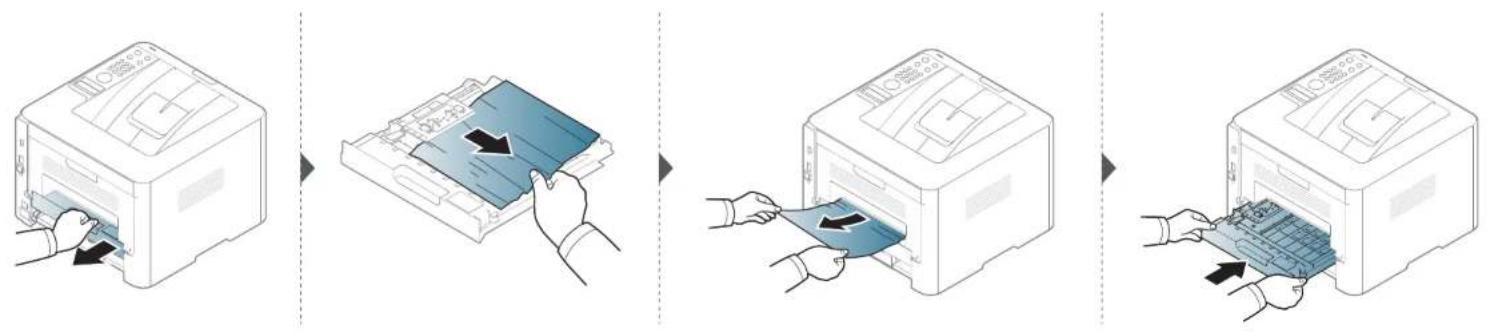 SAMSUNG ProXpress SL-M4020 - Beseitigen von Papierstaus - 1