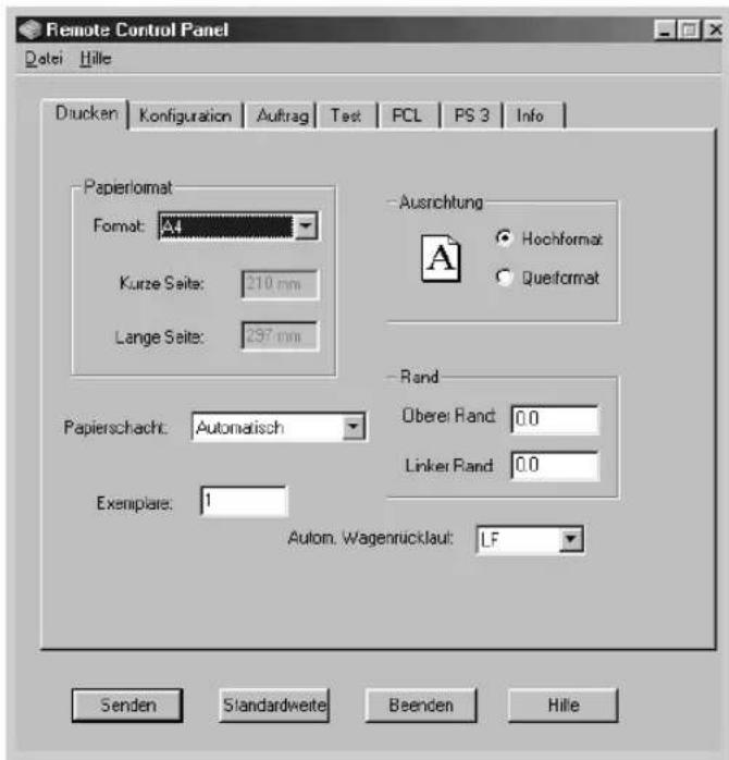 SAMSUNG ML-1451N - Auswahl der Druckeinstellungen - 1