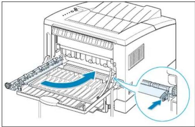 SAMSUNG ML-1451N - Stellen Sie sicher, dass das rechte Ende der Walze korrekt einrastet. - 1
