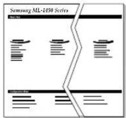 SAMSUNG ML-1451N - Konfigurationsblatt - 1