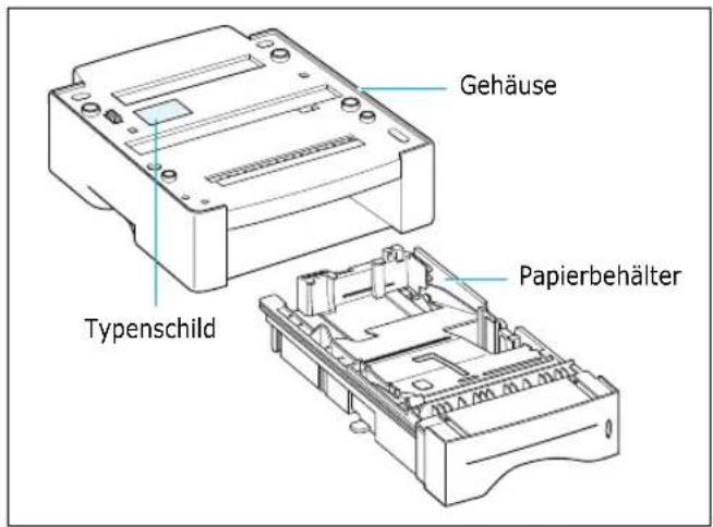 SAMSUNG ML-1451N - Papierschacht 2 - 1