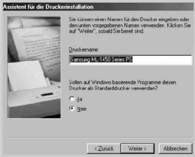 SAMSUNG ML-1451N - Klicken Sie auf Weiter. - 1