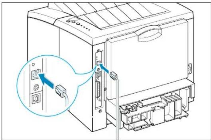 SAMSUNG ML-1451N - Netzwerkanschluss - 1