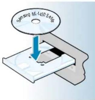 SAMSUNG ML-1451N - Installation der Drucker-Software von der CD-ROM - 1